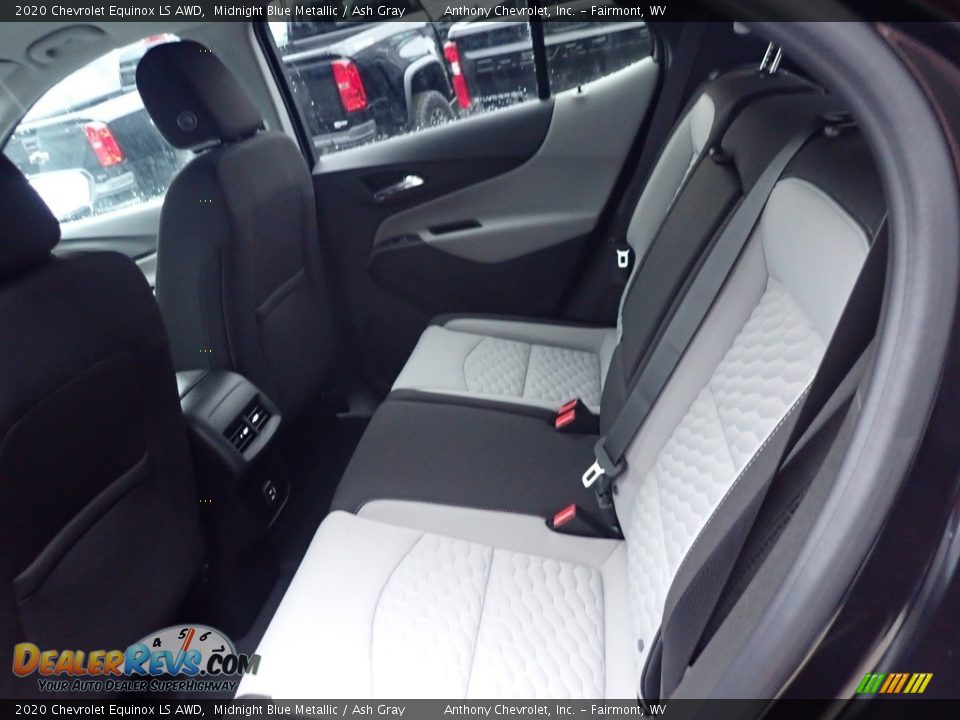 2020 Chevrolet Equinox LS AWD Midnight Blue Metallic / Ash Gray Photo #12