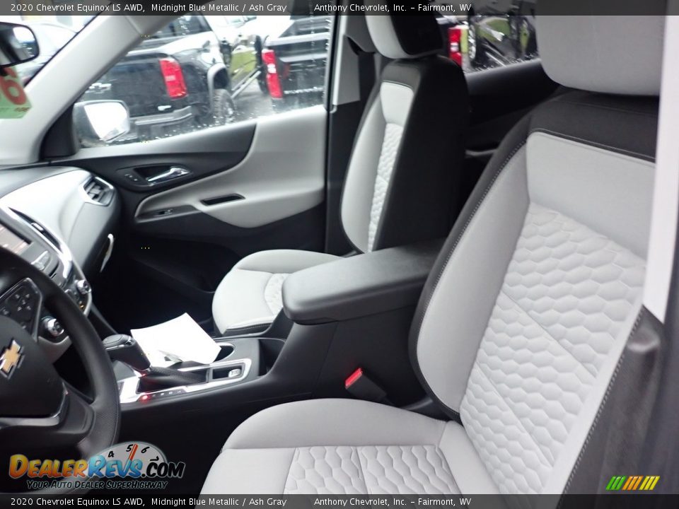 2020 Chevrolet Equinox LS AWD Midnight Blue Metallic / Ash Gray Photo #14
