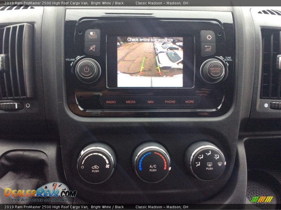 2019 Ram ProMaster 2500 High Roof Cargo Van Bright White / Black Photo #16