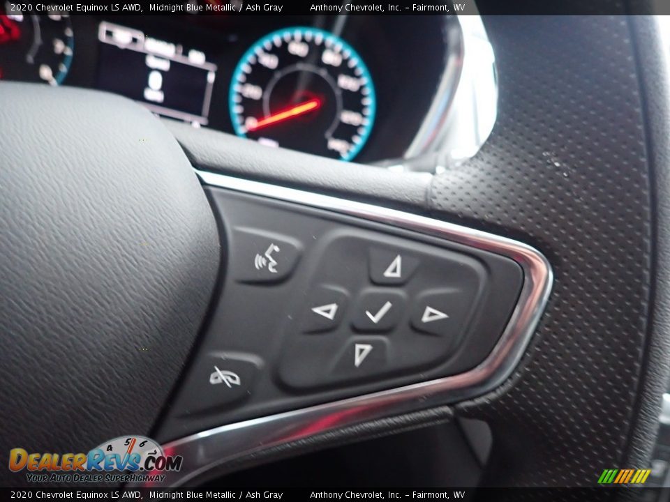 2020 Chevrolet Equinox LS AWD Midnight Blue Metallic / Ash Gray Photo #18