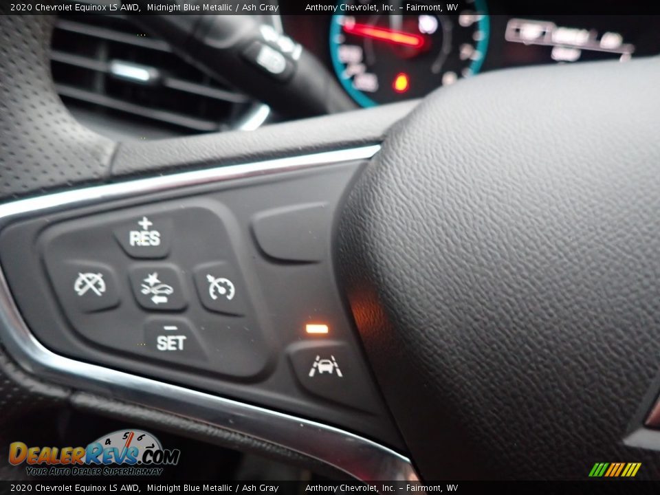 2020 Chevrolet Equinox LS AWD Midnight Blue Metallic / Ash Gray Photo #19