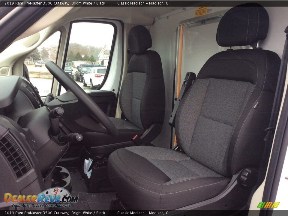 Black Interior - 2019 Ram ProMaster 3500 Cutaway Photo #2