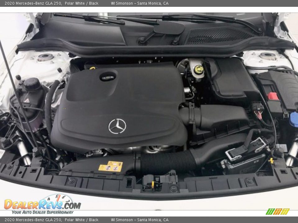 2020 Mercedes-Benz GLA 250 Polar White / Black Photo #8
