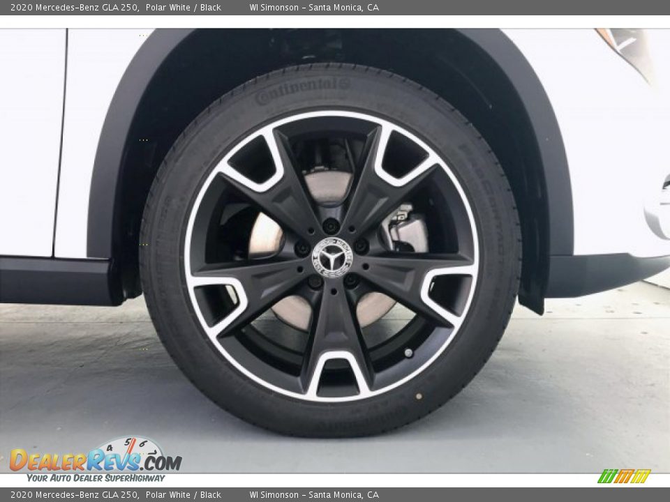 2020 Mercedes-Benz GLA 250 Polar White / Black Photo #9