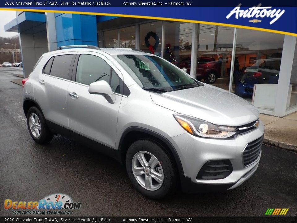 2020 Chevrolet Trax LT AWD Silver Ice Metallic / Jet Black Photo #1