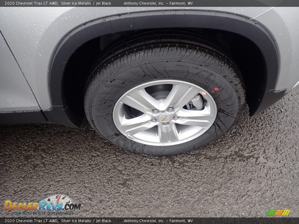 2020 Chevrolet Trax LT AWD Silver Ice Metallic / Jet Black Photo #2