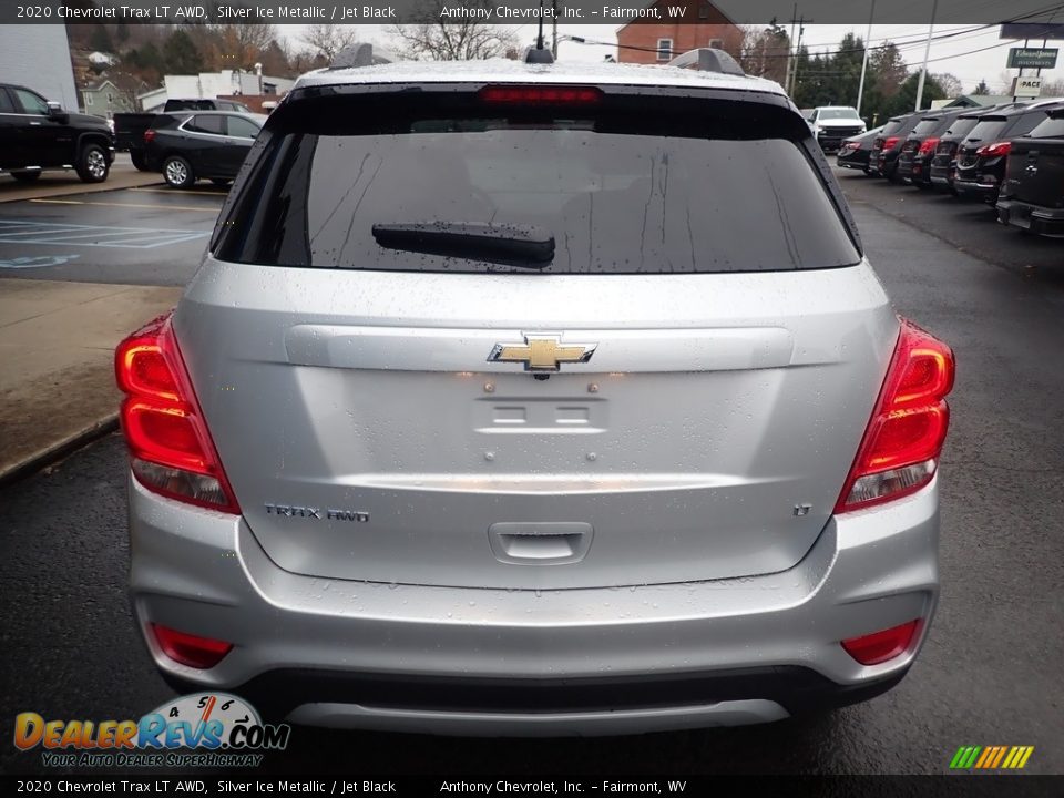 2020 Chevrolet Trax LT AWD Silver Ice Metallic / Jet Black Photo #5