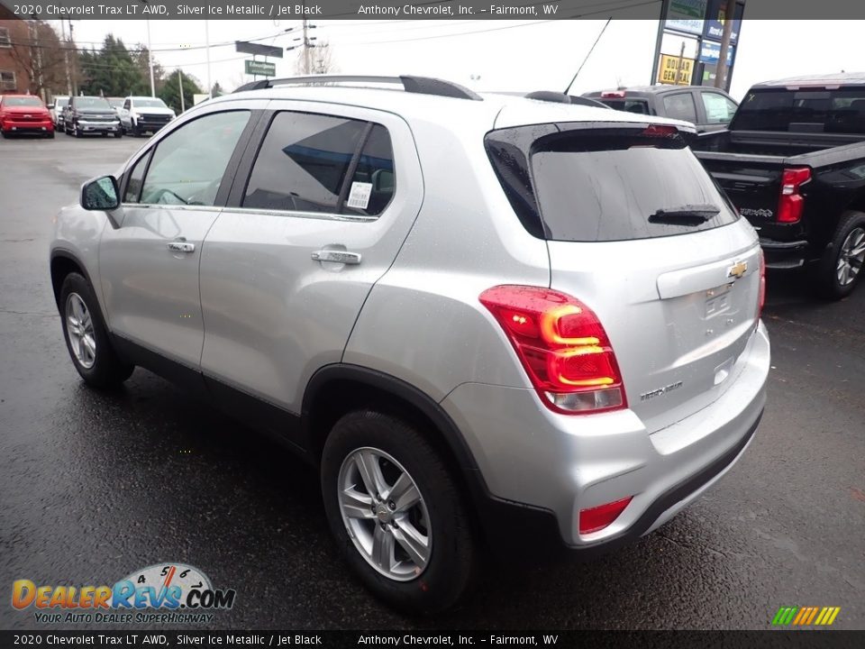 2020 Chevrolet Trax LT AWD Silver Ice Metallic / Jet Black Photo #6