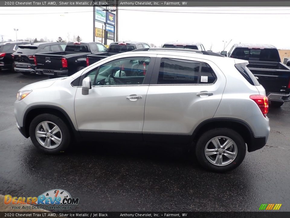 2020 Chevrolet Trax LT AWD Silver Ice Metallic / Jet Black Photo #7