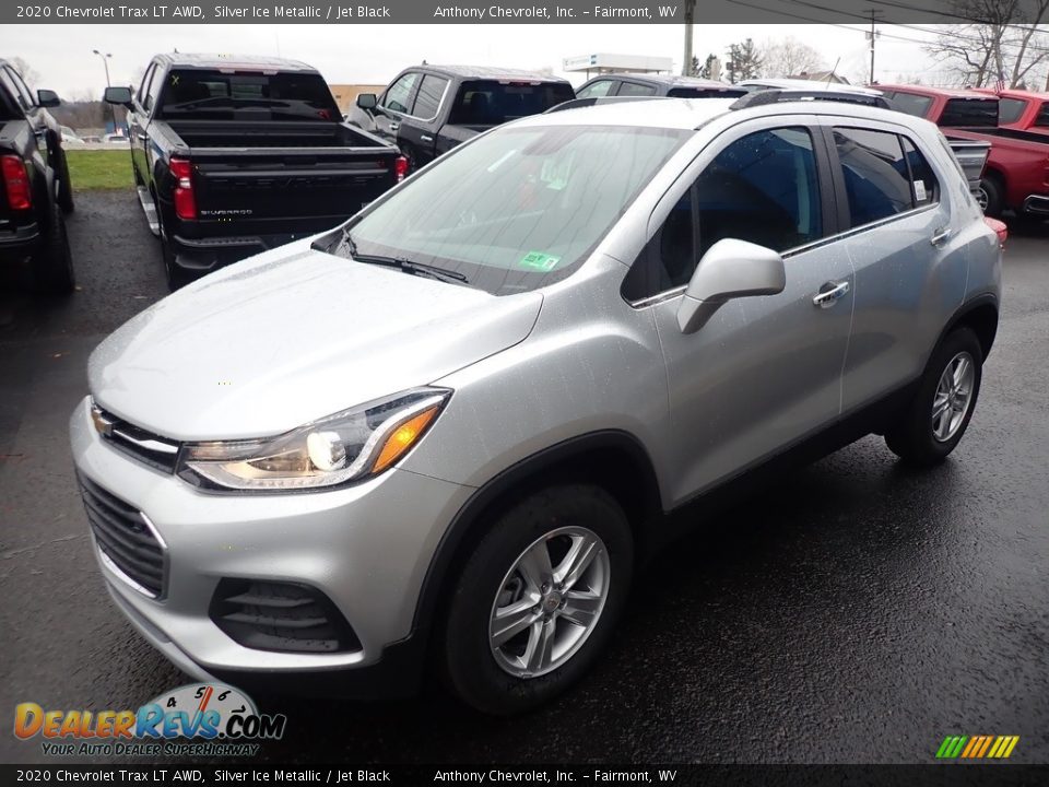 2020 Chevrolet Trax LT AWD Silver Ice Metallic / Jet Black Photo #8