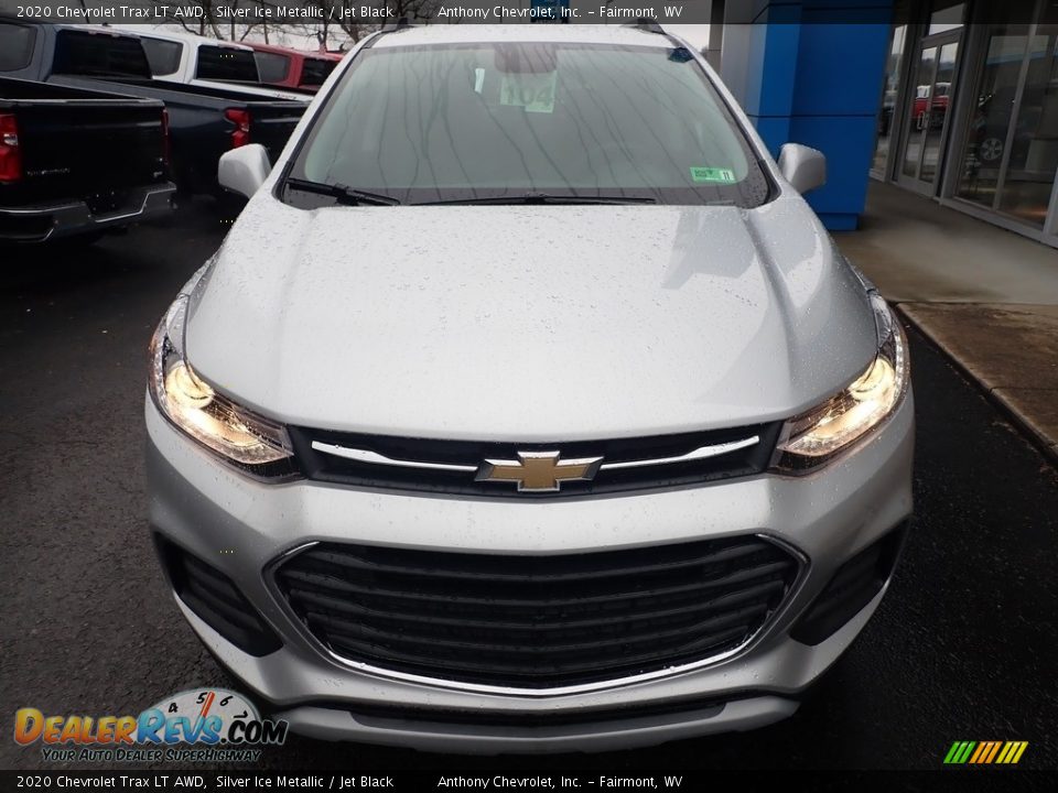 2020 Chevrolet Trax LT AWD Silver Ice Metallic / Jet Black Photo #9