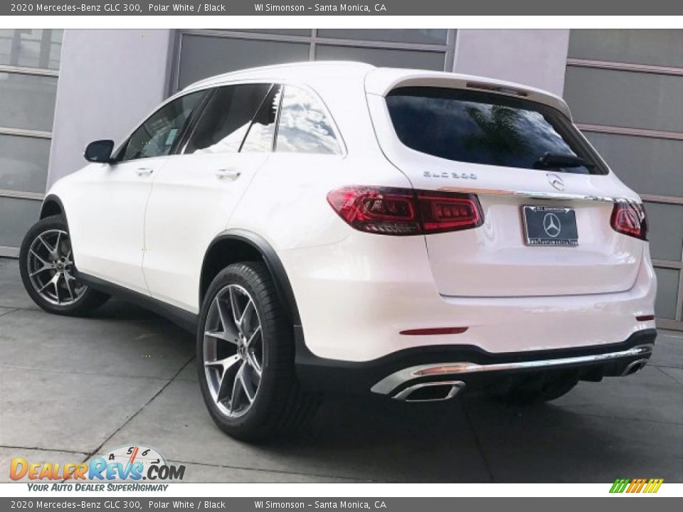 2020 Mercedes-Benz GLC 300 Polar White / Black Photo #2