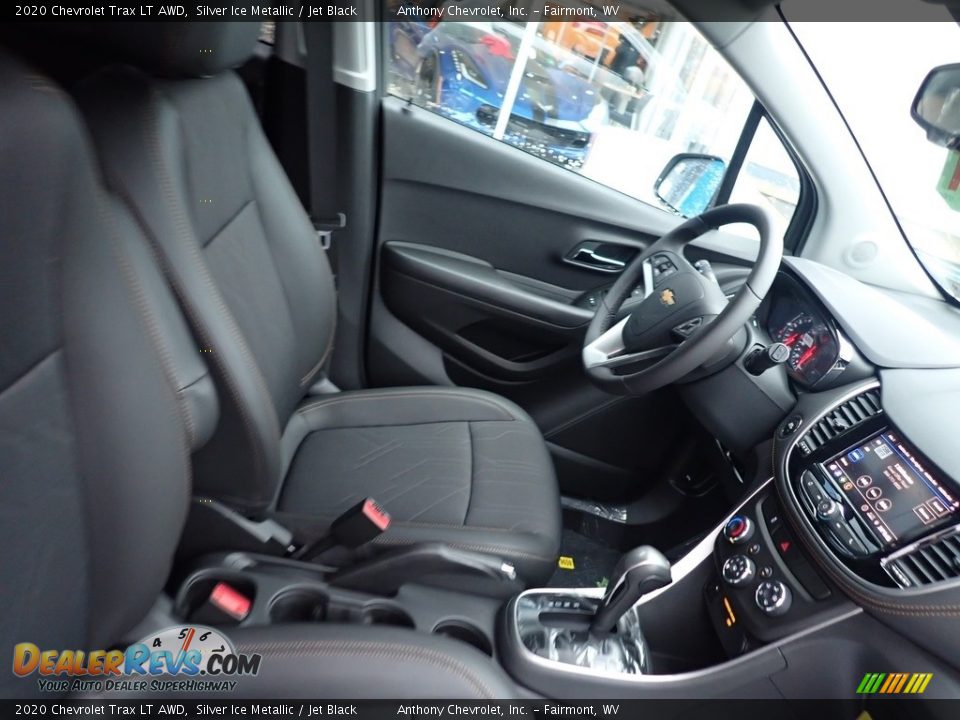 2020 Chevrolet Trax LT AWD Silver Ice Metallic / Jet Black Photo #10