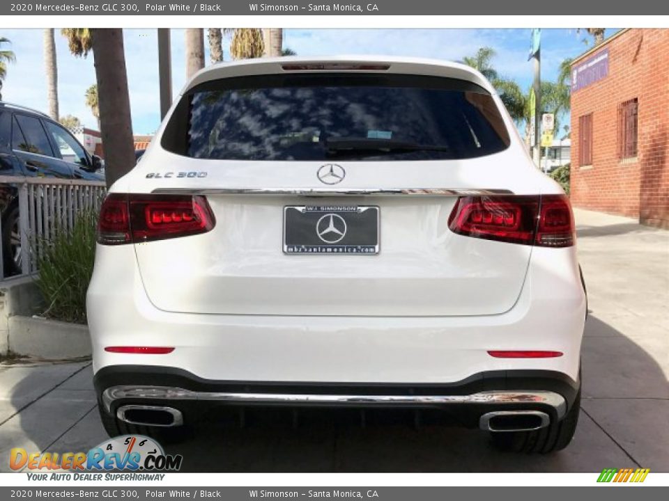 2020 Mercedes-Benz GLC 300 Polar White / Black Photo #3