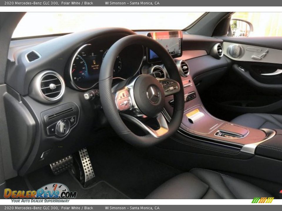 2020 Mercedes-Benz GLC 300 Polar White / Black Photo #4