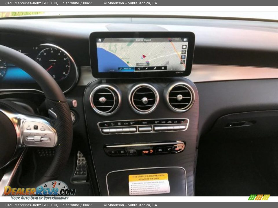 2020 Mercedes-Benz GLC 300 Polar White / Black Photo #6