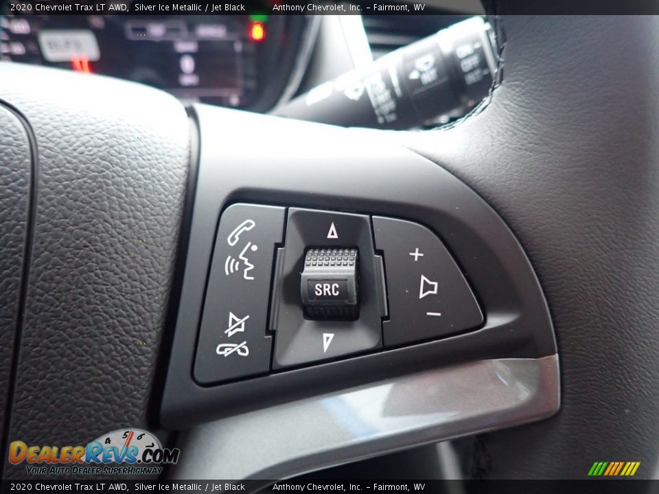 2020 Chevrolet Trax LT AWD Silver Ice Metallic / Jet Black Photo #19