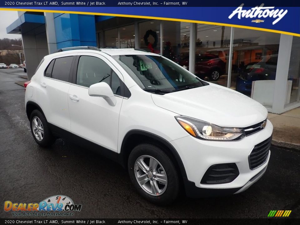 2020 Chevrolet Trax LT AWD Summit White / Jet Black Photo #1