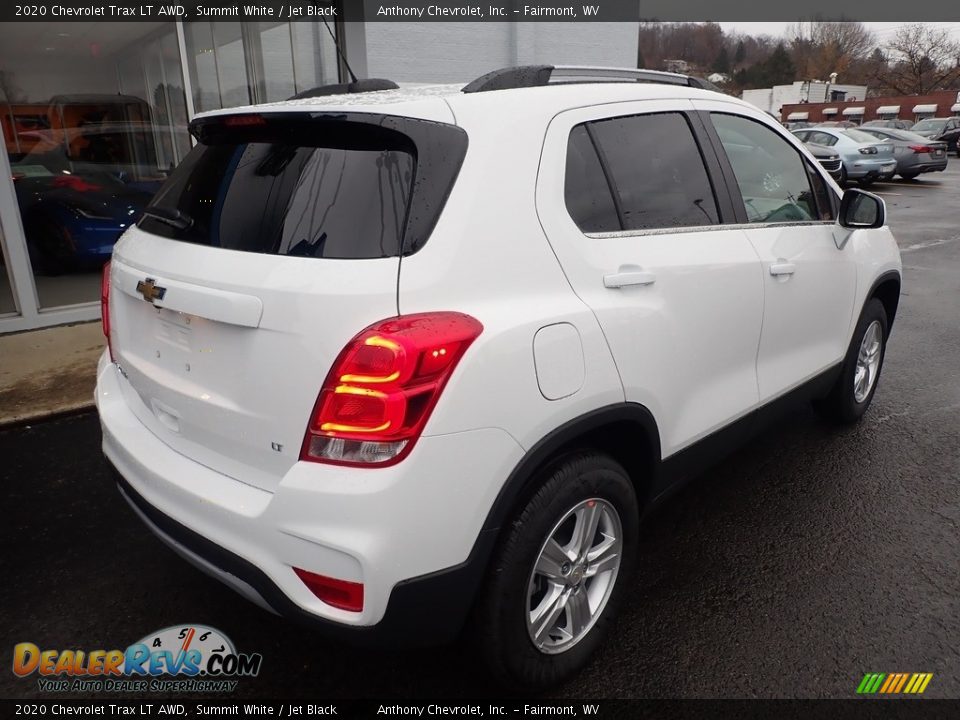 2020 Chevrolet Trax LT AWD Summit White / Jet Black Photo #4