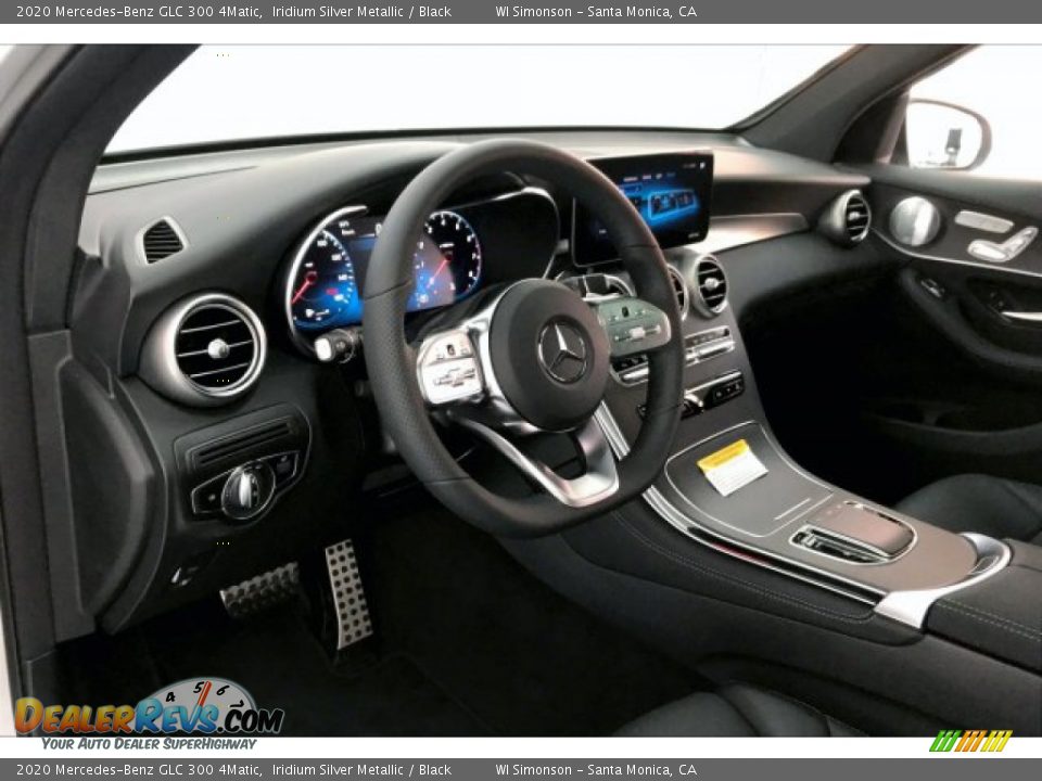 2020 Mercedes-Benz GLC 300 4Matic Iridium Silver Metallic / Black Photo #4