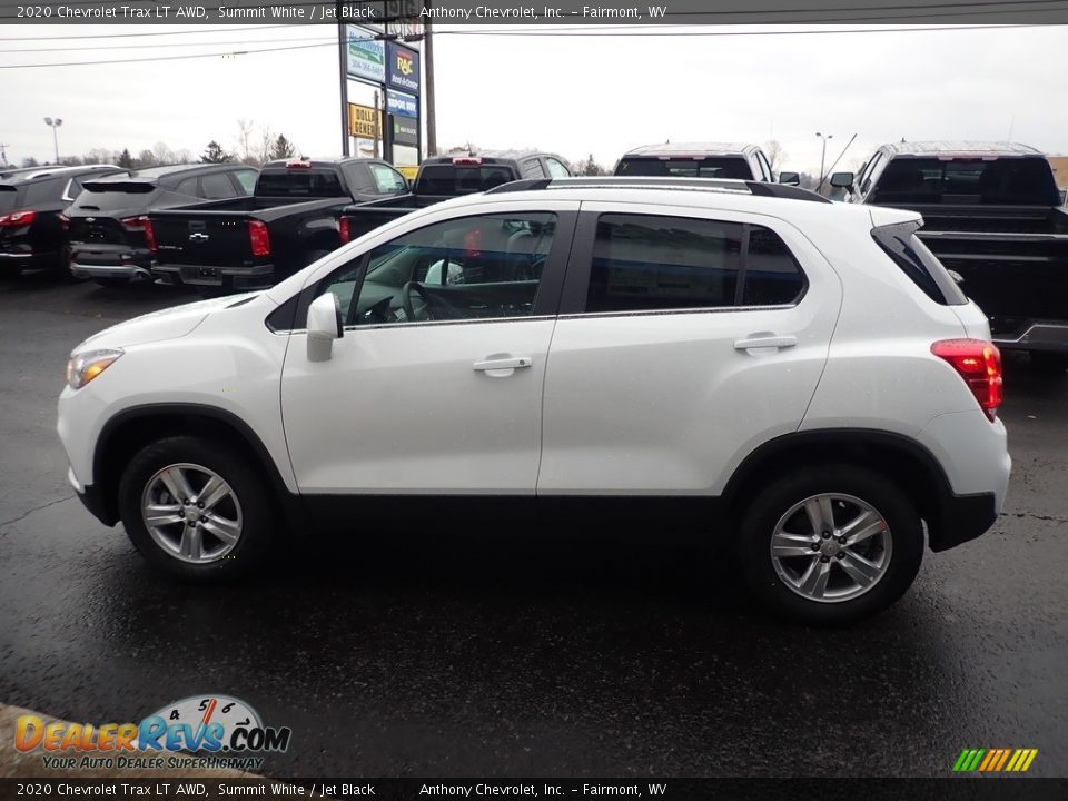 2020 Chevrolet Trax LT AWD Summit White / Jet Black Photo #7