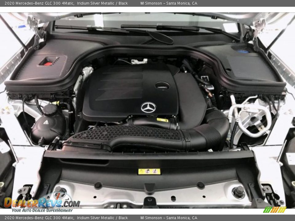 2020 Mercedes-Benz GLC 300 4Matic Iridium Silver Metallic / Black Photo #8