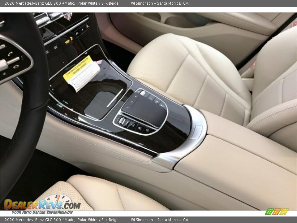 2020 Mercedes-Benz GLC 300 4Matic Polar White / Silk Beige Photo #7