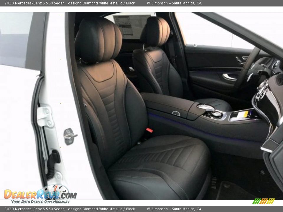 2020 Mercedes-Benz S 560 Sedan designo Diamond White Metallic / Black Photo #5
