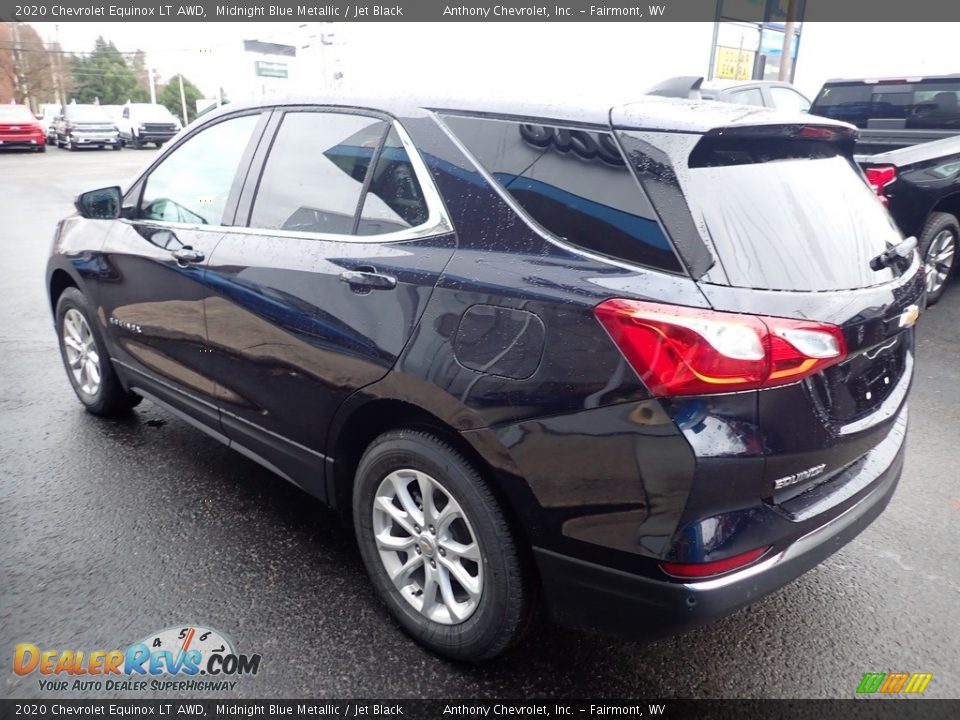 2020 Chevrolet Equinox LT AWD Midnight Blue Metallic / Jet Black Photo #6