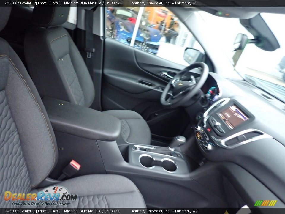 2020 Chevrolet Equinox LT AWD Midnight Blue Metallic / Jet Black Photo #10