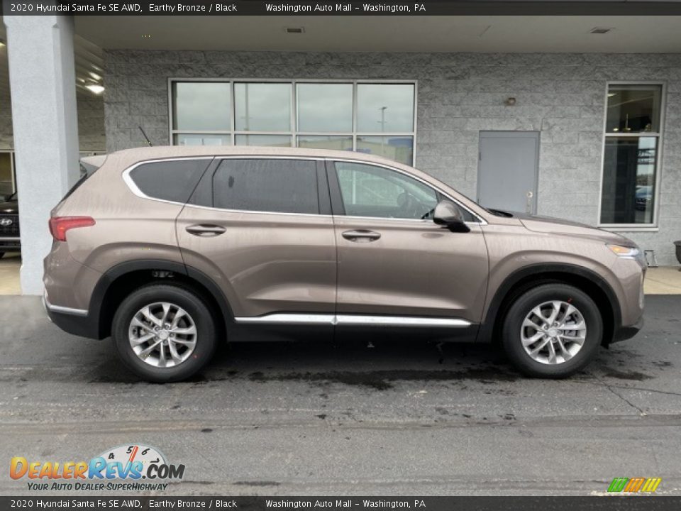 Earthy Bronze 2020 Hyundai Santa Fe SE AWD Photo #3