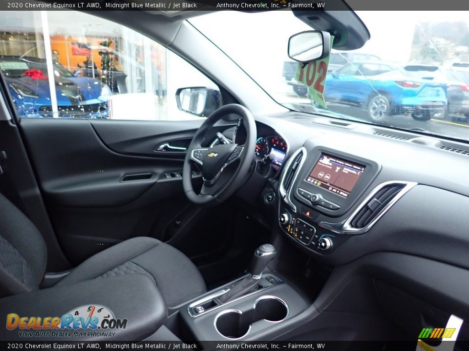 2020 Chevrolet Equinox LT AWD Midnight Blue Metallic / Jet Black Photo #11