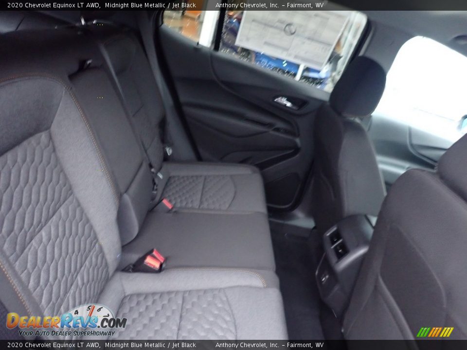 2020 Chevrolet Equinox LT AWD Midnight Blue Metallic / Jet Black Photo #12