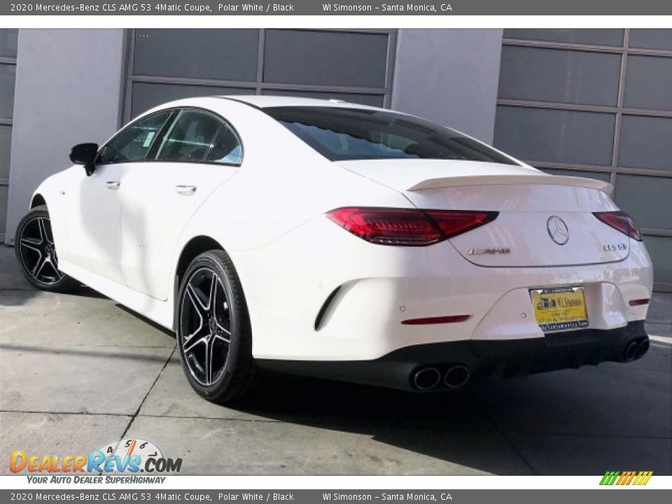 2020 Mercedes-Benz CLS AMG 53 4Matic Coupe Polar White / Black Photo #10