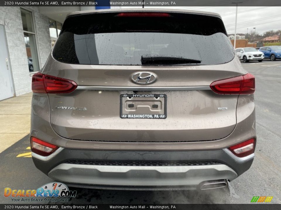 2020 Hyundai Santa Fe SE AWD Earthy Bronze / Black Photo #5