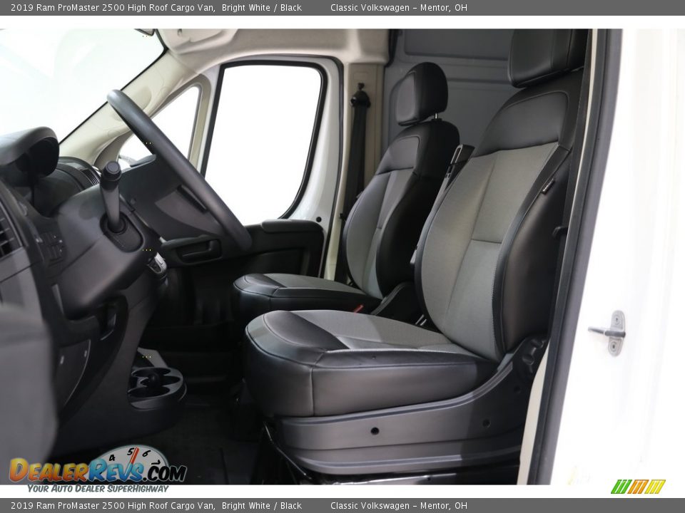 2019 Ram ProMaster 2500 High Roof Cargo Van Bright White / Black Photo #5