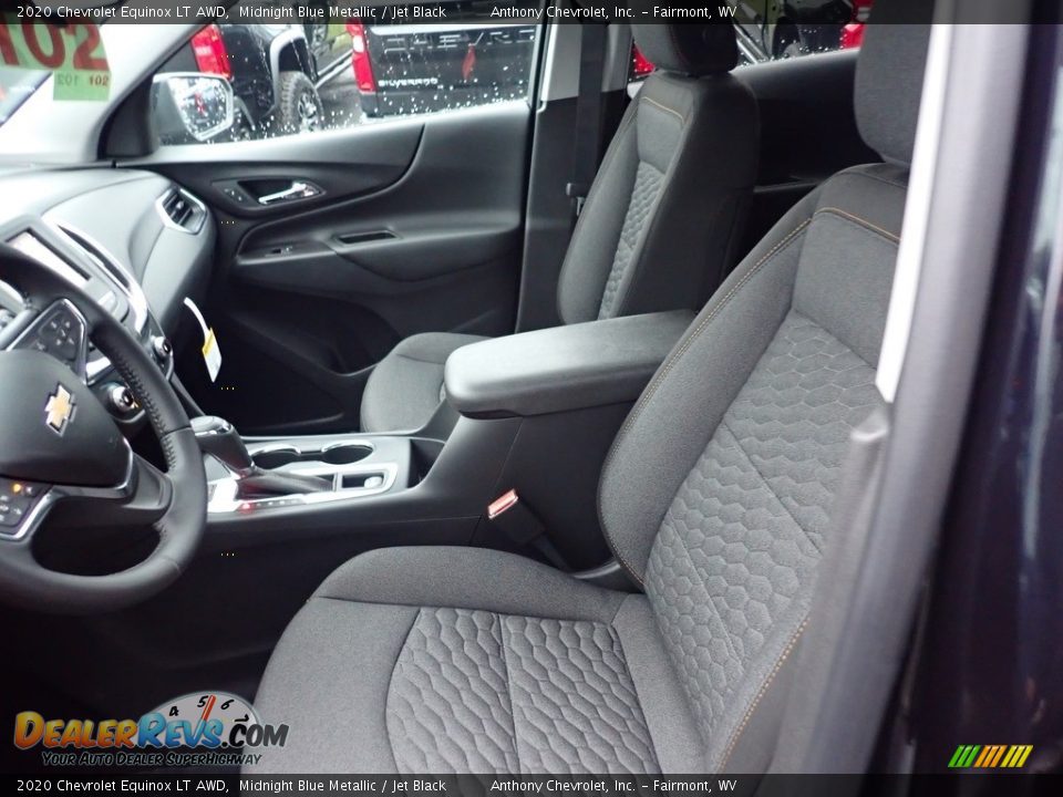 2020 Chevrolet Equinox LT AWD Midnight Blue Metallic / Jet Black Photo #13