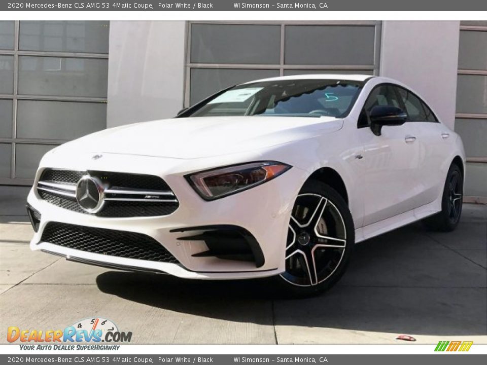 2020 Mercedes-Benz CLS AMG 53 4Matic Coupe Polar White / Black Photo #12