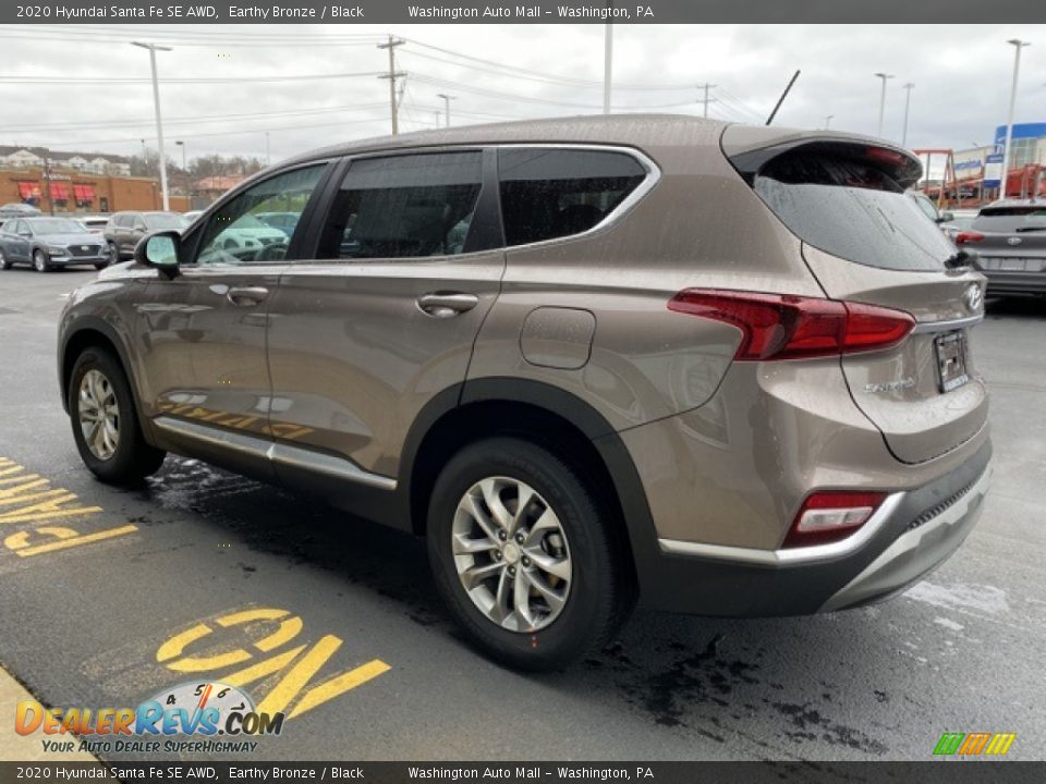 2020 Hyundai Santa Fe SE AWD Earthy Bronze / Black Photo #6