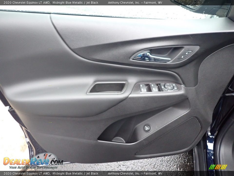 2020 Chevrolet Equinox LT AWD Midnight Blue Metallic / Jet Black Photo #14