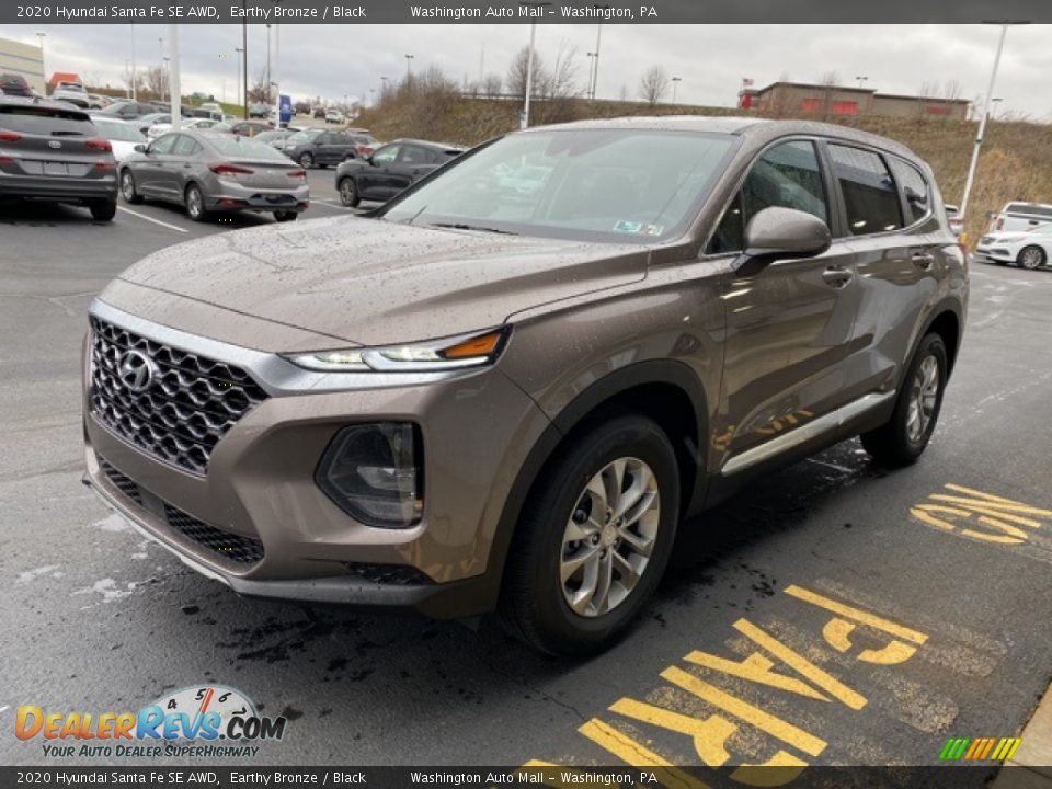 2020 Hyundai Santa Fe SE AWD Earthy Bronze / Black Photo #7