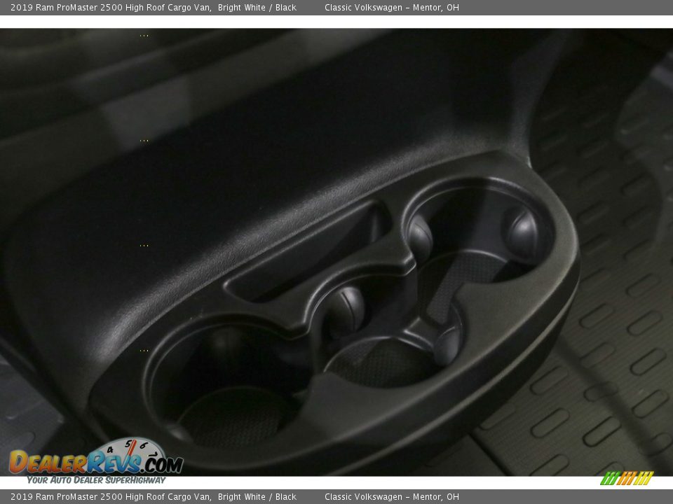 2019 Ram ProMaster 2500 High Roof Cargo Van Bright White / Black Photo #8