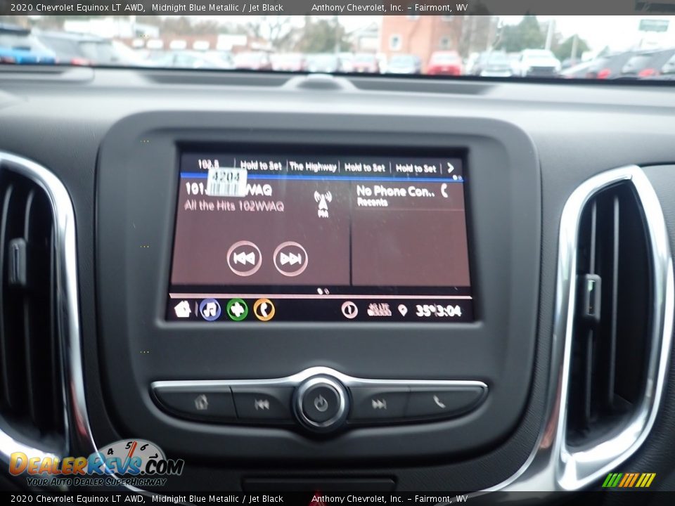2020 Chevrolet Equinox LT AWD Midnight Blue Metallic / Jet Black Photo #16
