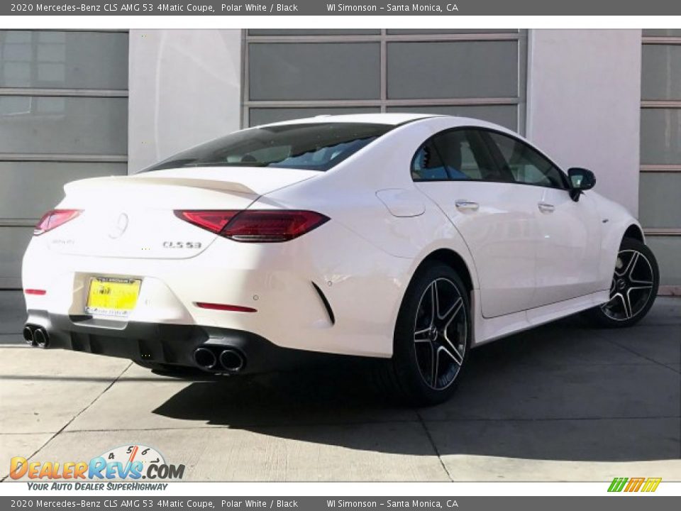 2020 Mercedes-Benz CLS AMG 53 4Matic Coupe Polar White / Black Photo #16