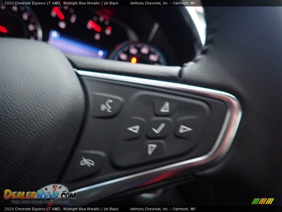 2020 Chevrolet Equinox LT AWD Midnight Blue Metallic / Jet Black Photo #18