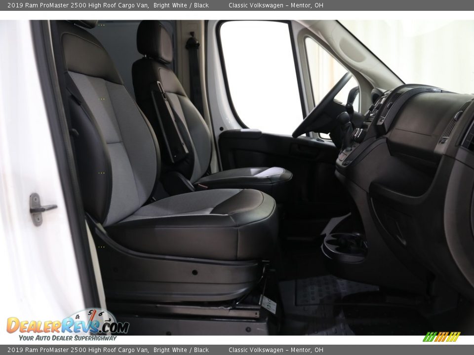 2019 Ram ProMaster 2500 High Roof Cargo Van Bright White / Black Photo #13