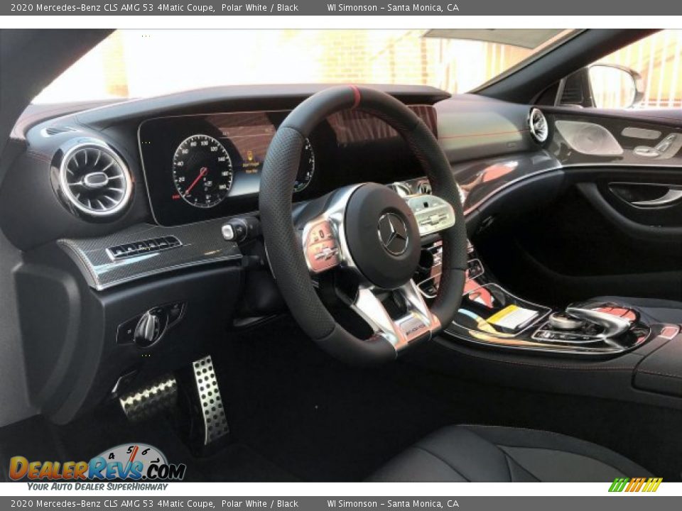 2020 Mercedes-Benz CLS AMG 53 4Matic Coupe Polar White / Black Photo #22