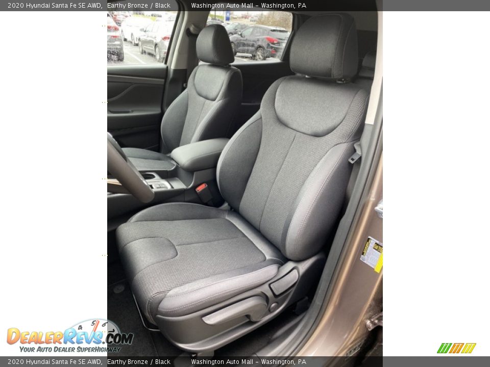 Front Seat of 2020 Hyundai Santa Fe SE AWD Photo #15