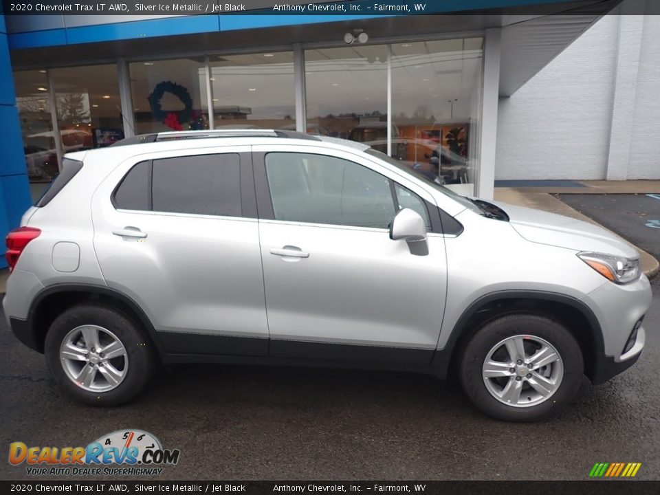 2020 Chevrolet Trax LT AWD Silver Ice Metallic / Jet Black Photo #3