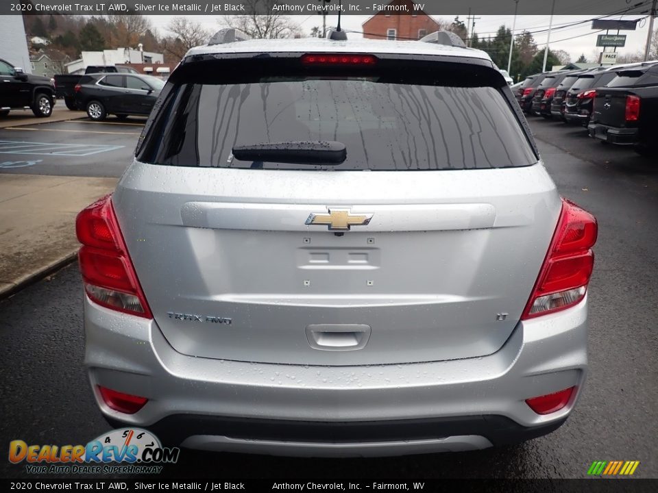 2020 Chevrolet Trax LT AWD Silver Ice Metallic / Jet Black Photo #5